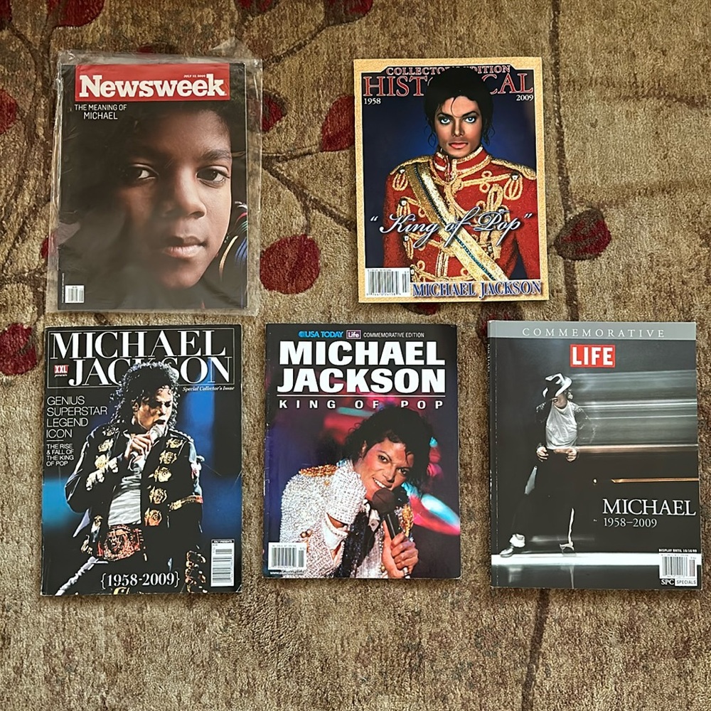 Collection of Special Collectors Editions
Michael Jackson